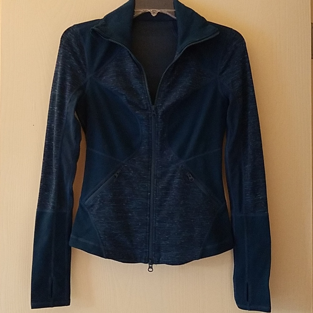Zella Teal Panel Jacket